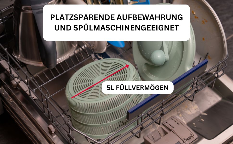 Westmark Salatschleuder 2432224M - Салатниця-центрифуга, PP, м'ятно-зелена, стандарт