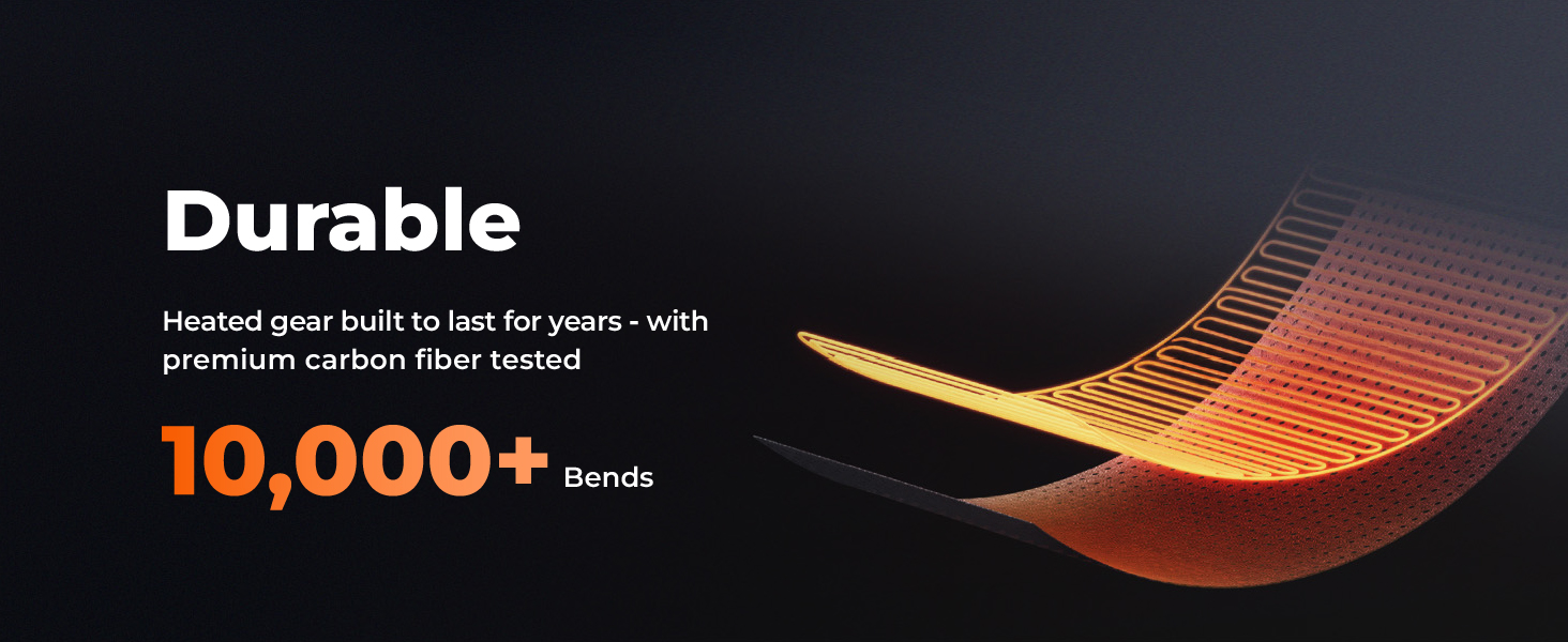 Обогрівальна жилетка OROORO для жінок, флісова, з Powerbank, чорна, XL