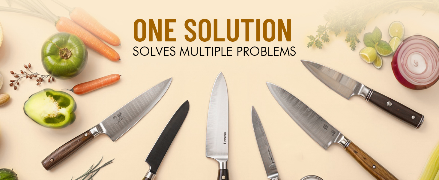 Точилка для ножів Messerschärfer Profi 7-in-1: 7 функцій для ножів та ножиць, керамічна точилка, чорний колір