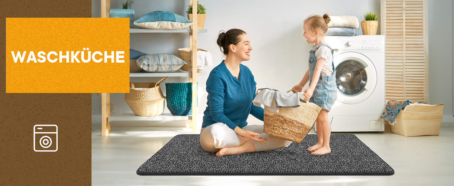 При entryway килимок Mibao 50x80 см, вологопоглинаючий антиковзаючий килим для вхідних дверей, світло-сірий