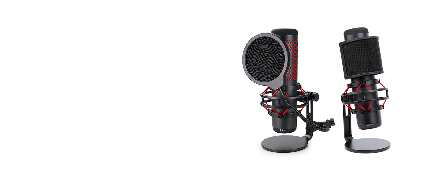 Тримач для мікрофона YOUSHARES - сумісний з HyperX QuadCast, Blue Yeti, Rode, Fifine AM8, Razer Seiren Mini/V3 Mini