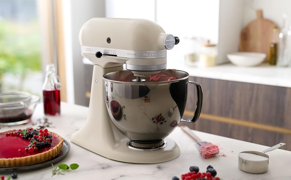 Миска з нержавіючої сталі KitchenAid 4.8 л чорний 5KSM5SSBRB