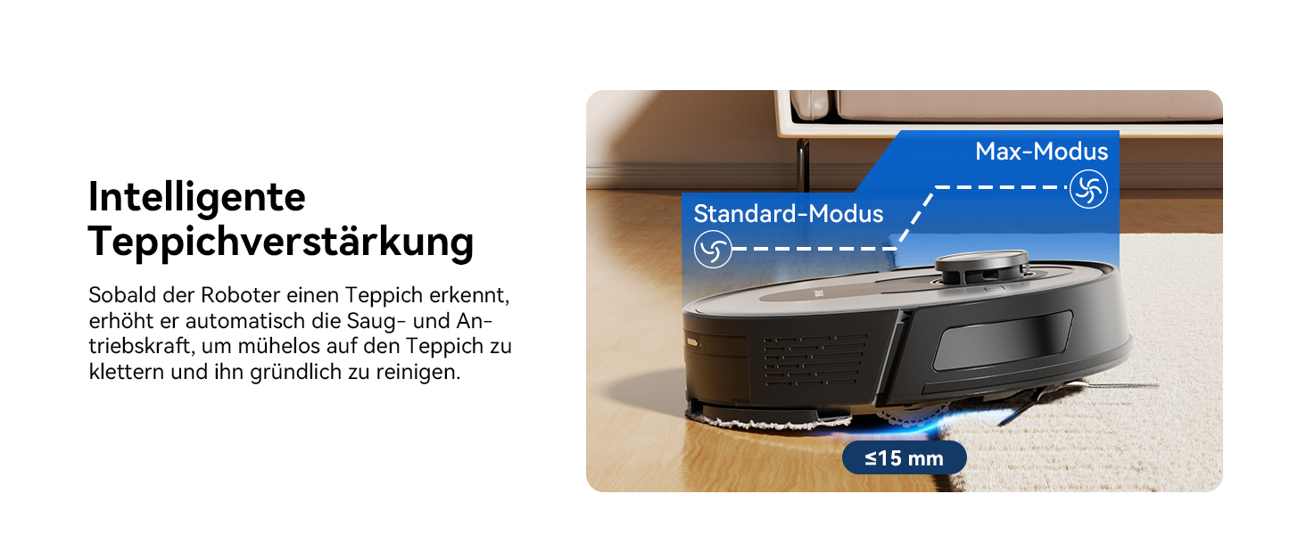 Робот-пилосос Proscenic Q20Plus з функцією миття, 10000Pa, 200 хвилин, бездротовий, з автопорожненням, 3-в-1 для тварин, килимів, твердих підлог (сірий)
