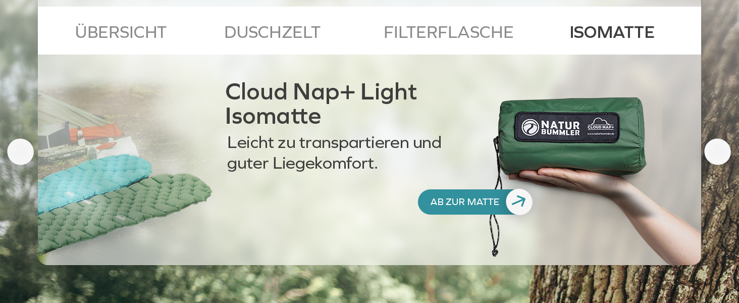 Кемпінговий стілець NaturBummler Cloud Sit Light - складаний, ультралегкий (2.65 кг), дихаючий, з сумкою, витримує 120 кг - для саду, риболовлі, відпочинку (Сірий)