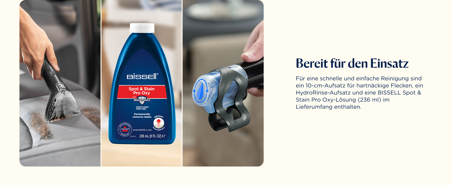 Портативний мийник для килимів Bissell SpotClean Mini 41491 - для дому, авто, човнів та диванів