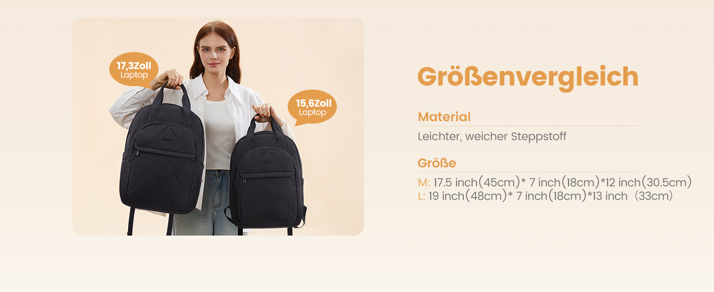 LOVEVOOK Рюкзак для жінок, рюкзак для ноутбука, шкільний рюкзак для підлітків, легкий рюкзак з підкладкою, жіноча робоча/навчальна сумка, рюкзак для подорожей, універсальний, елегантний, колір бежевий/хакі, 15.6 дюймів