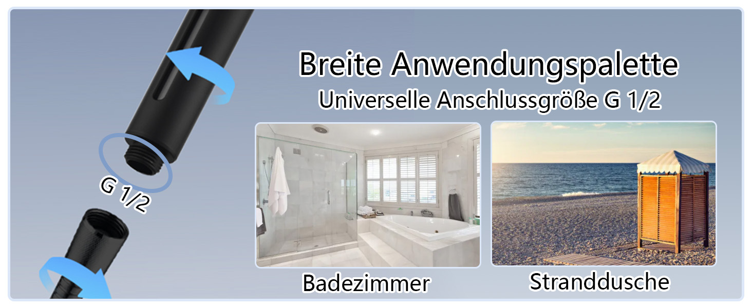 Фільтр для душу Nafall, душова лійка з фільтром, 5 режимів, економна водозбірна лійка для важкої води, видаляє важкі метали, хлор, бактерії, хром, чорний, 4 фільтри