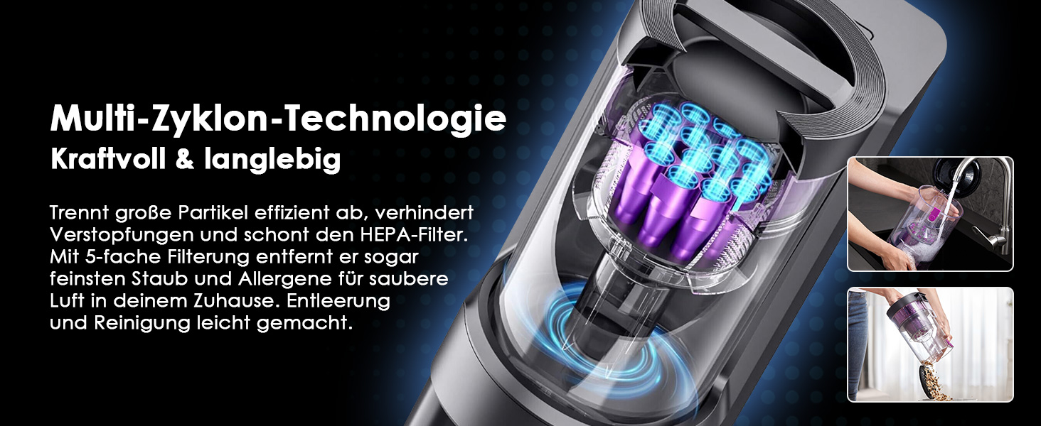 Робот-пилосос EUREKA E10s 2.Gen з вологою тканиною + станція самоочищення (4000Pa, автовизначення килима, підйом мопа, LiDAR-навігація, ідеально проти шерсті тварин, керування через додаток/голос) чорний