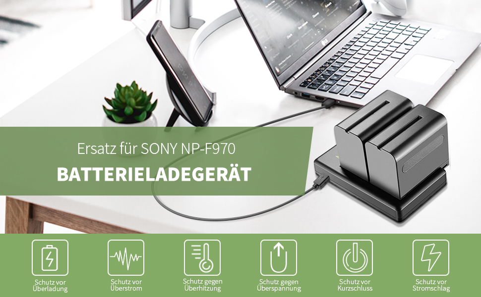 Акумулятор NEEWER NP-F750 2x 5600 mAh з USB-зарядним пристроєм, сумісний з Sony NP-F550/570/750/770/930/950/FM55H/FM500H/QM71/QM91/QM71D, NEEWER LED-ліхтарі, монітори, моторні слайдери