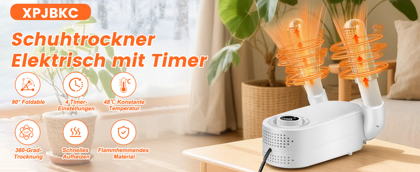Електричний сушильник для взуття з таймером, антибактеріальний, для взуття, черевиків, футболок, лиж, шкарпеток, шапок, рукавичок