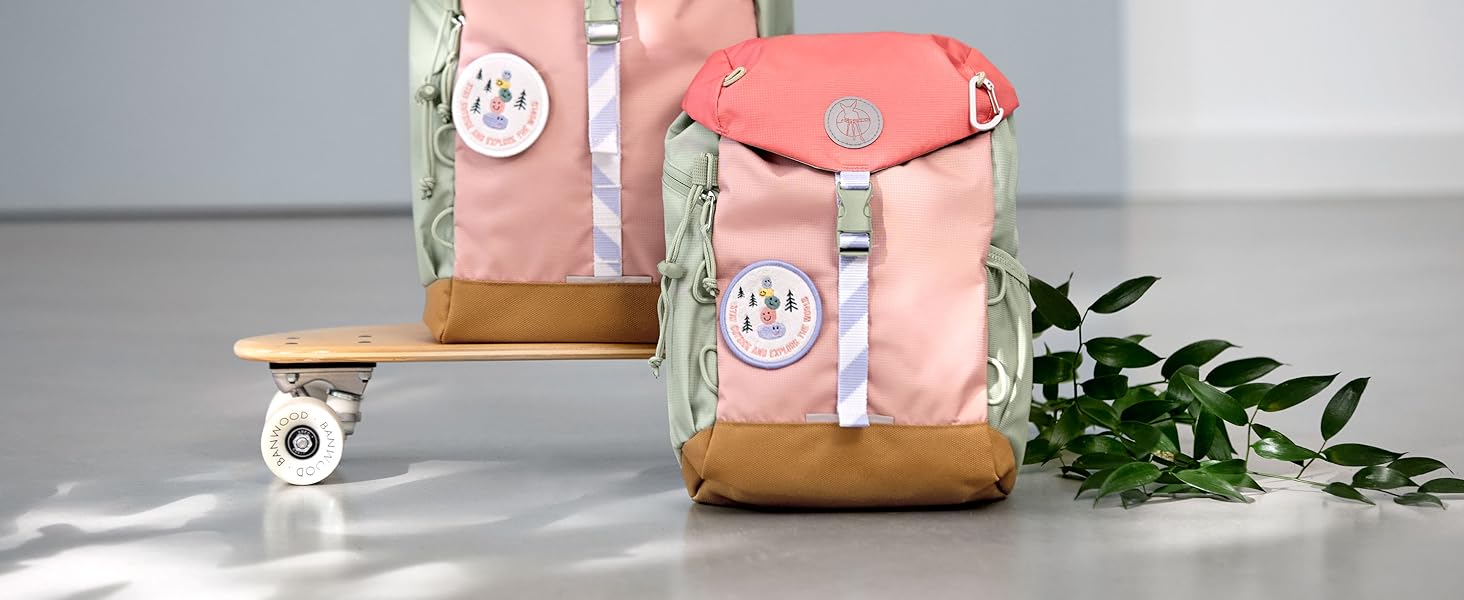 Дитячий рюкзак LÄSSIG для садка та прогулянок - від 3 років, 9 літрів, рожевий