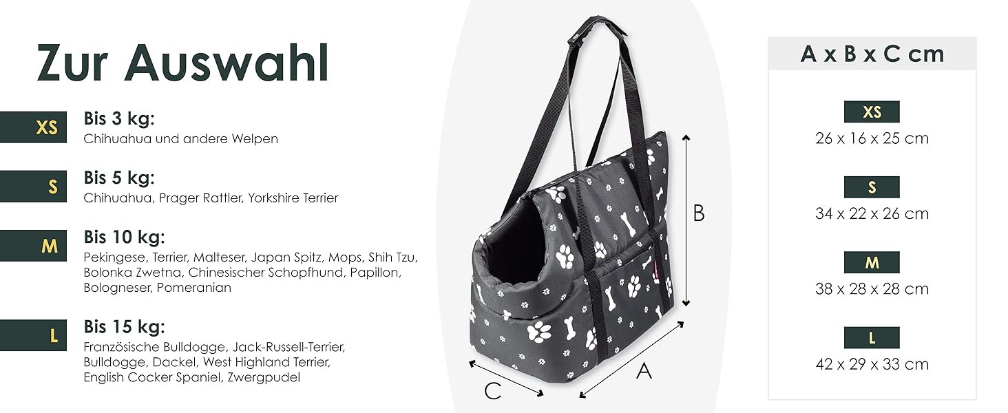 Сумка-переноска для собак та котів | Сумка на плече для тварин з гумкою та карабіном | до 15 кг | Матеріал: штучний замш (Velvet) | Розмір: L | Чорний колір, 42 x 29 x 33 см