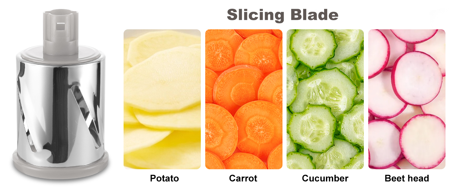 Трояк для овочів та сиру з 3 наборами ножів, білий. Ідеально для нарізки овочів, сиру, горіхів. 5 ножів