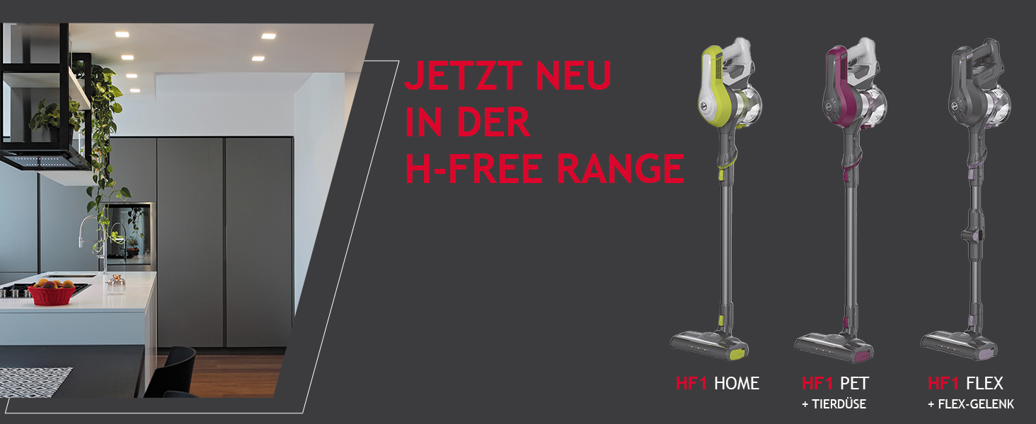 Бездротовий пилосос Hoover H-Free 500 Hydro Plus з підсвічуванням та функцією миття підлоги – 3-в-1, час роботи 30 хв, насадки: для підлоги, кутів, меблів, з паркуванням, 1 акумулятор