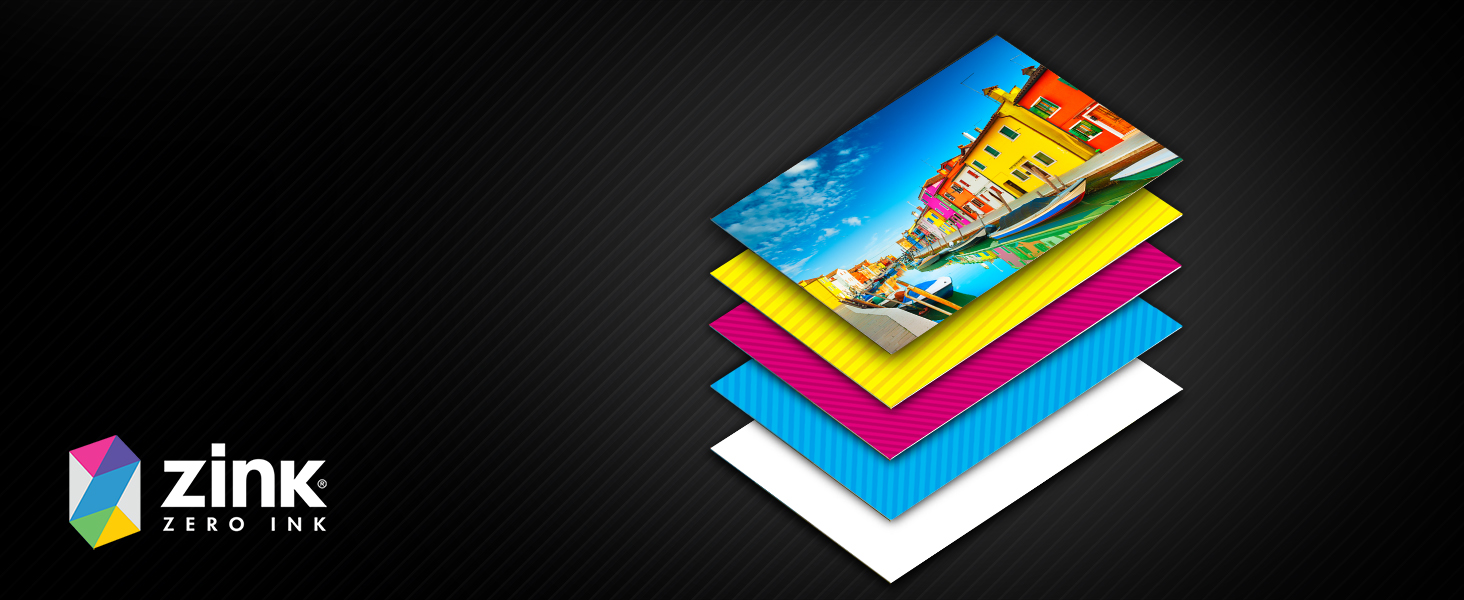 HP Sprocket: Портативний принтер для миттєвого друку фото, 5.1 x 7.6 см, білий. Стартовий набір