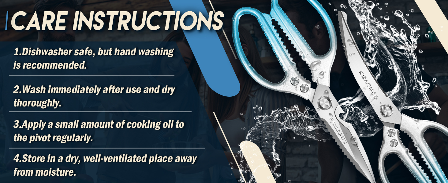 Набір кухонних ножиць DRAGON RIOT Stabile: 2 шт. (ніж для м'яса, ніж для птиці) з нержавіючої сталі