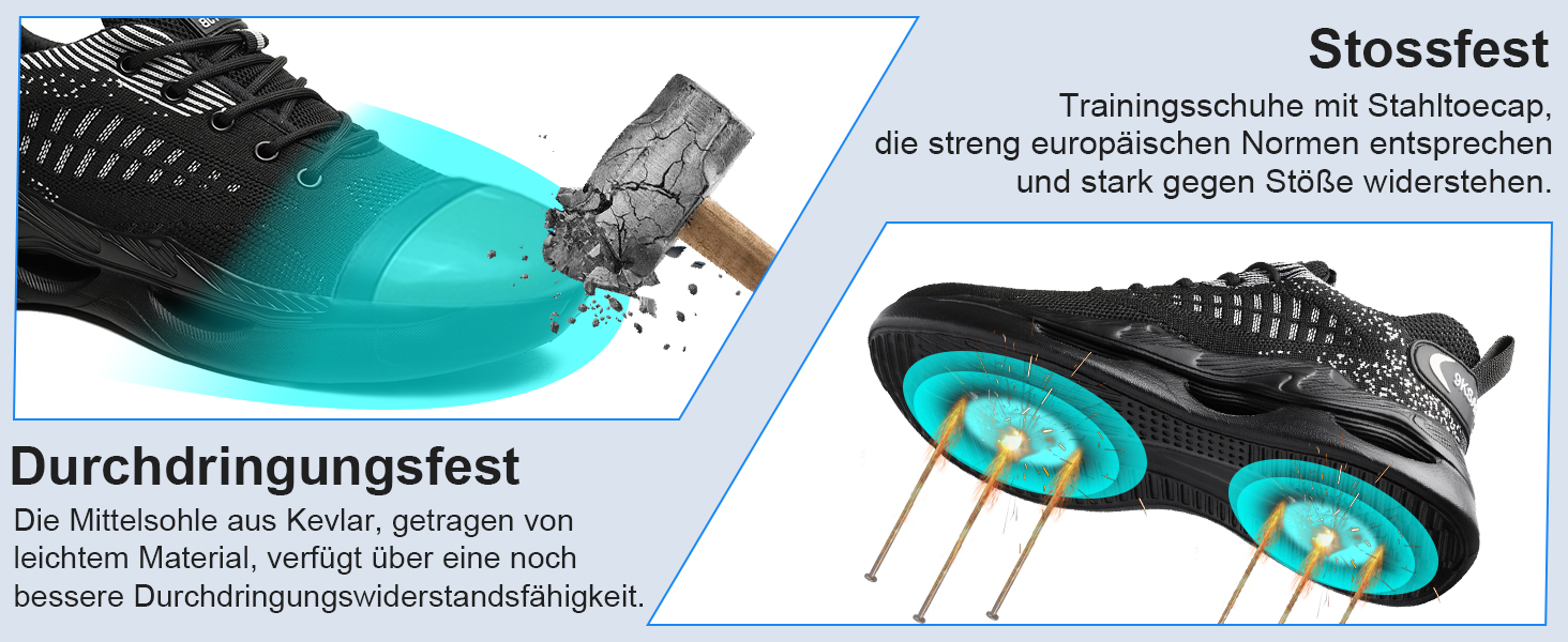 Чоловічі робочі черевики S1 з захистом від удару, антиковзаючі, безпечні черевики, розмір 38-46 EU, 43 EU, помаранчевий колір