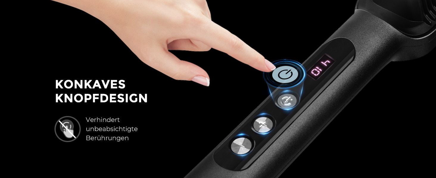 TYMO RING PLUS Іонний випрямляч для волосся та гребінець - випрямляч та гребінець для волосся з покриттям Nano-Titanium для рівномірного нагріву, 9 температурних налаштувань та LCD-дисплеєм, чорний