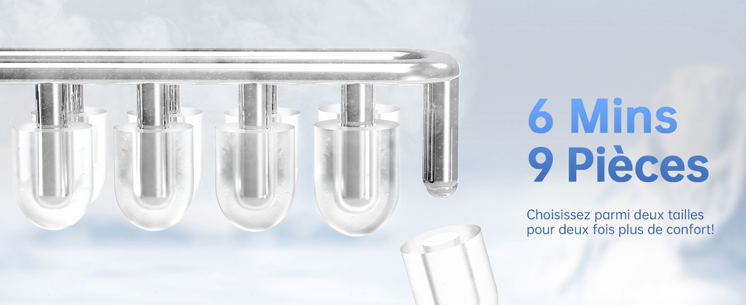 Машина для приготування льоду Ice Maker 1.3л, 9 кубиків за 6 хвилин, самоочищення, тиха, для кухні, офісу, бару, вечірки