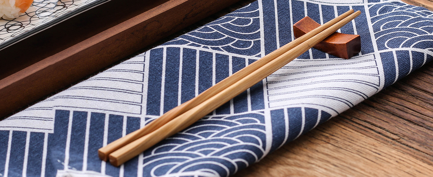 Набір посуду Vancasso HARUKA Sushi Set: 6 предметів для суші (2 особи), порцеляна, Японія