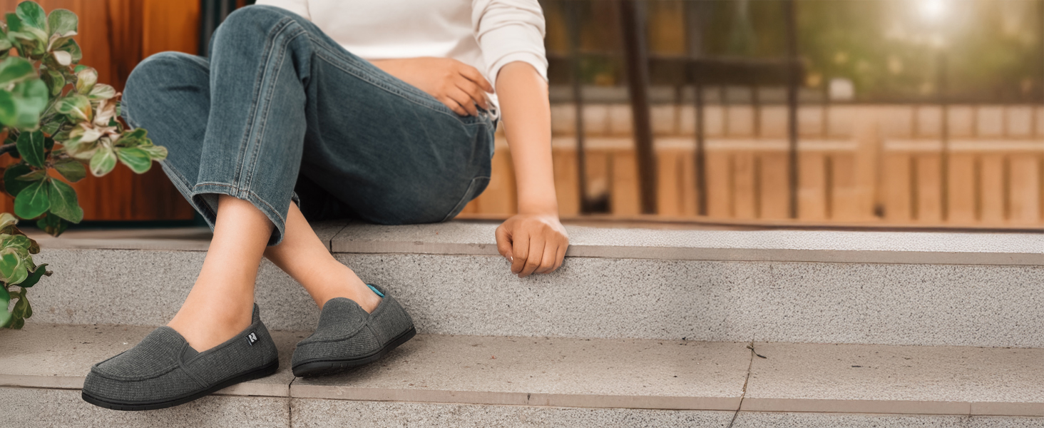 Жіночі капці RockDove з двокольоровим дизайном, знімною устілкою, сірі та рожеві, 39 EU