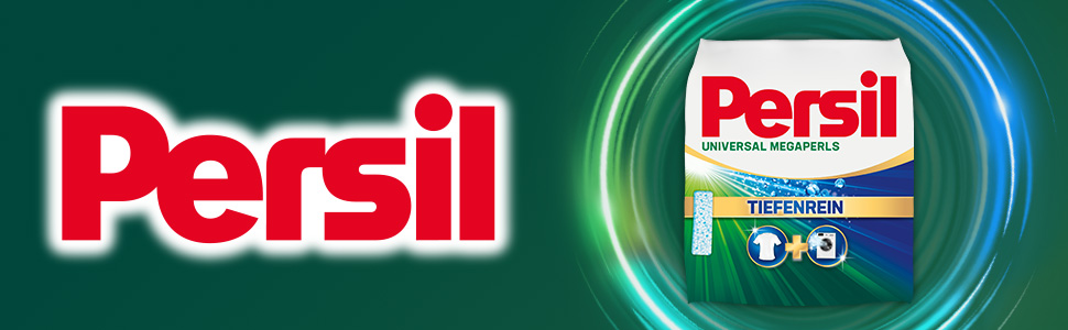 Пральний порошок Persil Universal Megaperls, універсальний засіб для прання з технологією глибокого очищення, 5 x 16 завантажень, для білих та кольорових речей, 20-95 °C