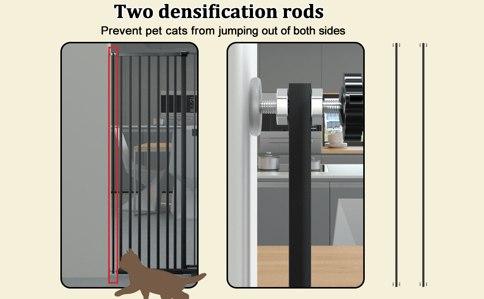 Захисне гiтер для домашнiх тварин Xifamniy, 155 см, без свердлiння. Безпека для дiтей та тварин
