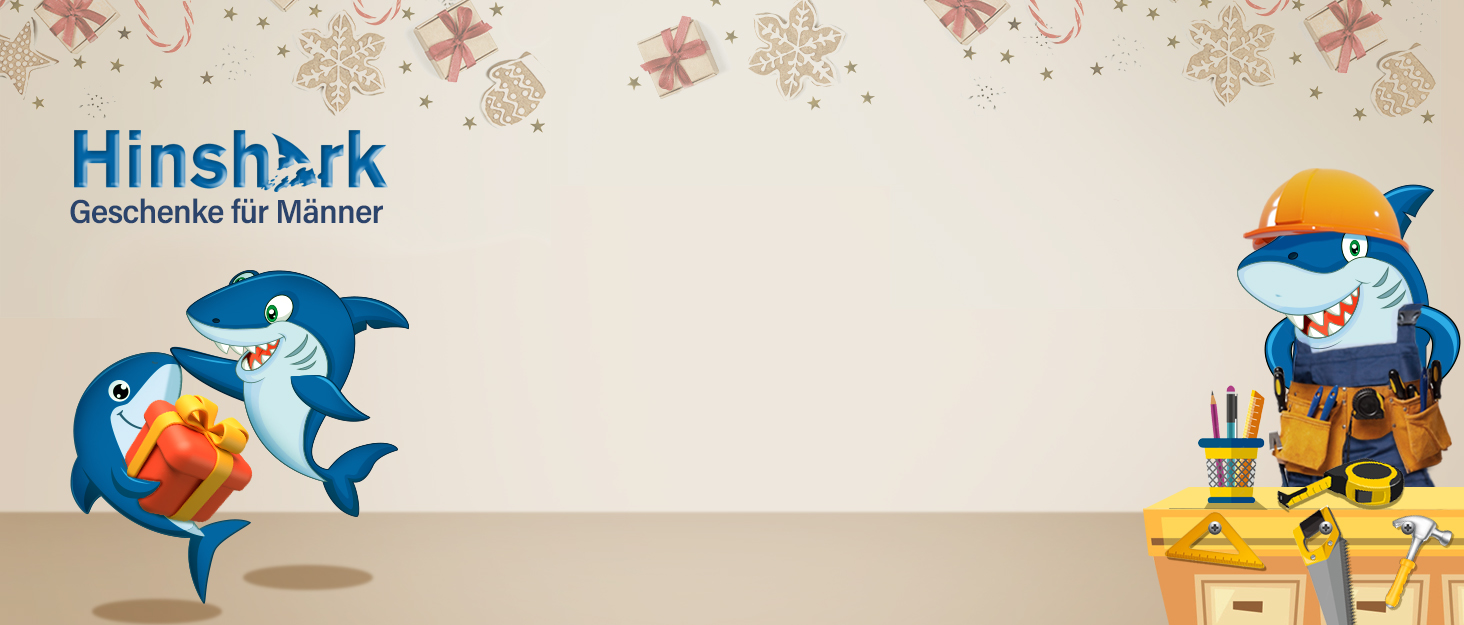 Мультитул 12-в-1 Hinshark для чоловіків: кемпінговий аксесуар, подарунок на День Папи, Різдво, День Святого Валентина