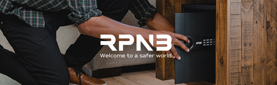 Електронний сейф RPNB Luxus Tresor з кодовим замком, 51 л – для дому, офісу, готелю, зберігання грошей та коштовностей