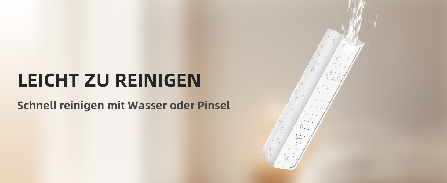 Електричний видалення ворсу для одягу з 6 лезами та 3 швидкостями, LED-дисплей, Elfenbein