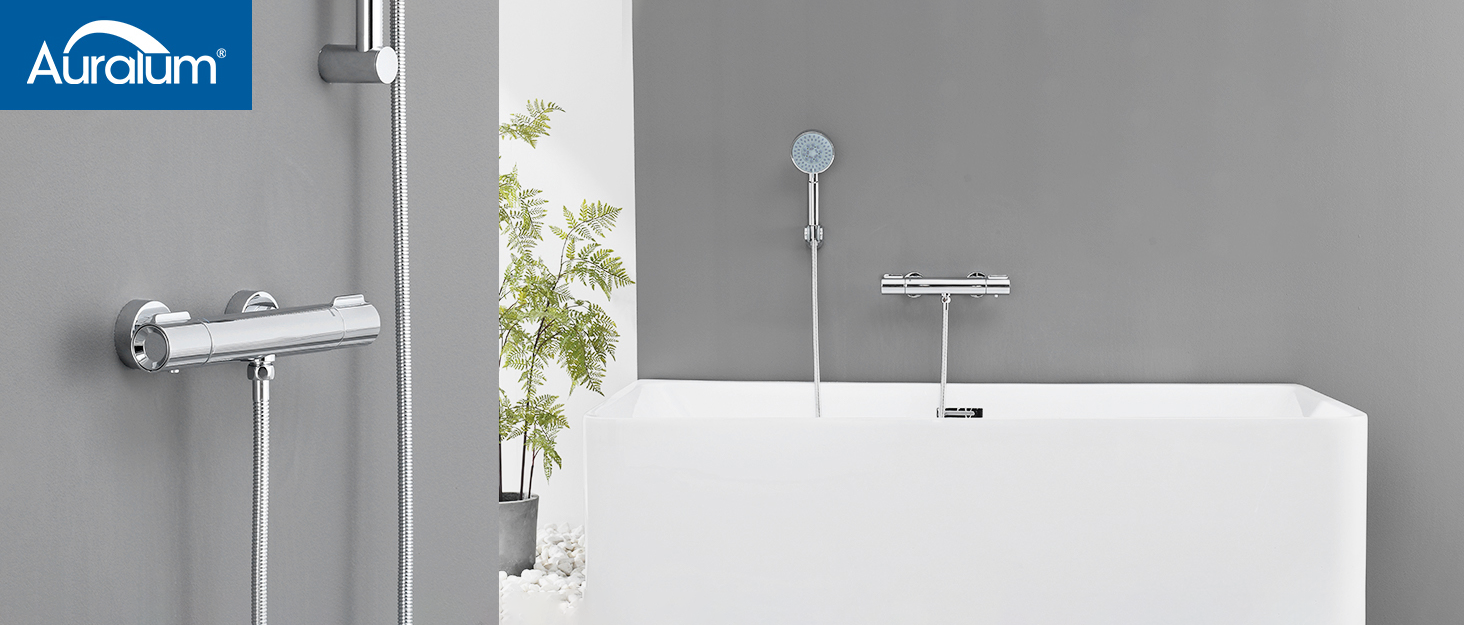 Поличка для душу Auralum без свердління, органайзер для ванної кімнати, 2 шт., чорна сітка, нержавіюча сталь