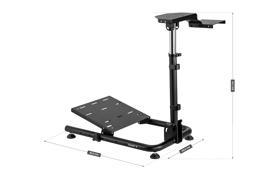 Складаний стійка-тримач для ігрового керма Huzaro Speed 2.0 Simracing Wheel Stand