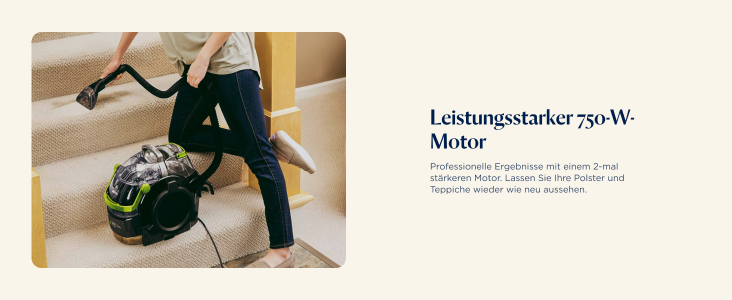 BISSELL SpotClean Pet Pro: портативний мийник для килимів та м'яких меблів, для власників домашніх тварин, 750W, 15585 SpotClean PetPro