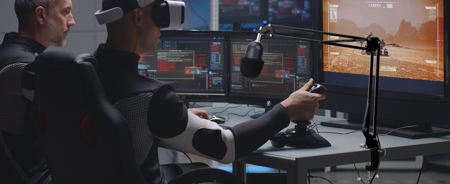 Кріплення для мікрофона YOUSHARES Razer Seiren Mini/V3 Mini – професійний тримач з вітрозахистом для геймінгу, стрімінгу та подкастингу