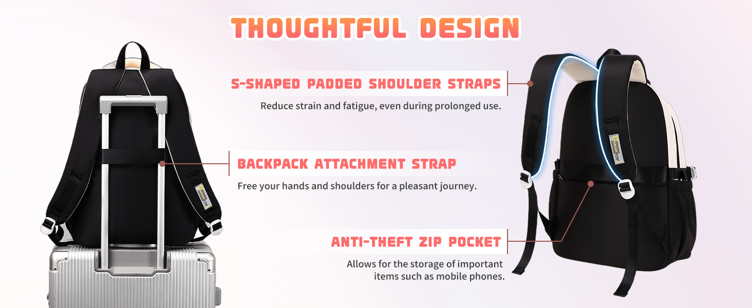 Дитячий рюкзак IvyH для дівчаток - стильний шкільний рюкзак, водонепроникний, великий, для 3-6 класів, фіолетовий