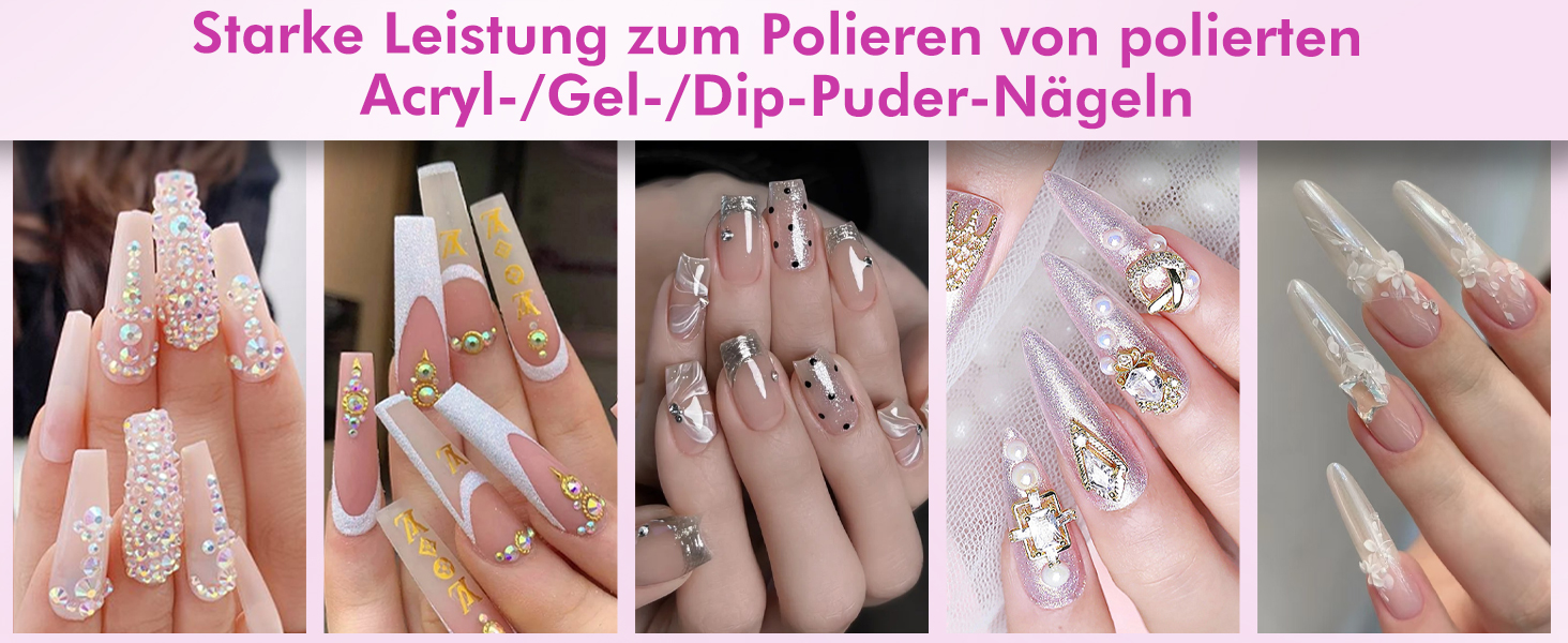 Електричний фрезер для нігтів 35000 об/хв з LED-дисплеєм та USB-зарядкою. Професійний набір для манікюру та педикюру для гелю та акрилу. DIY-інструмент для нігтів