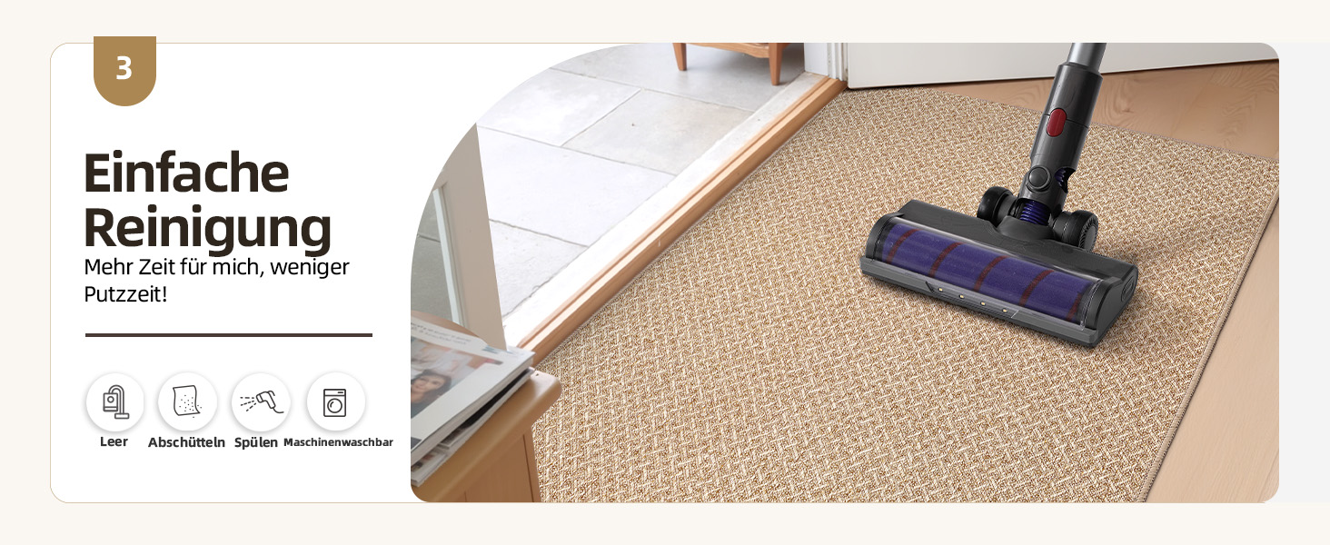 Килимок вхідний COLOR&GEOMETRY 44 x 76 см, протибрудовий килим для дому, нековзкий килимок біля дверей, колір хакі