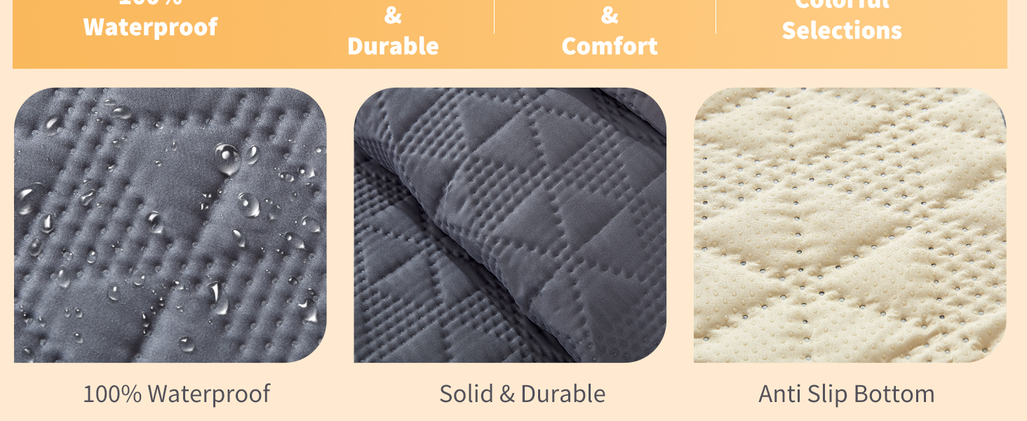 Водонепроникний килимок для собак PETCUTE 75x180 см, червоний. Захист дивану від бруду та шерсті. Міцний, легко миється, не слизький.