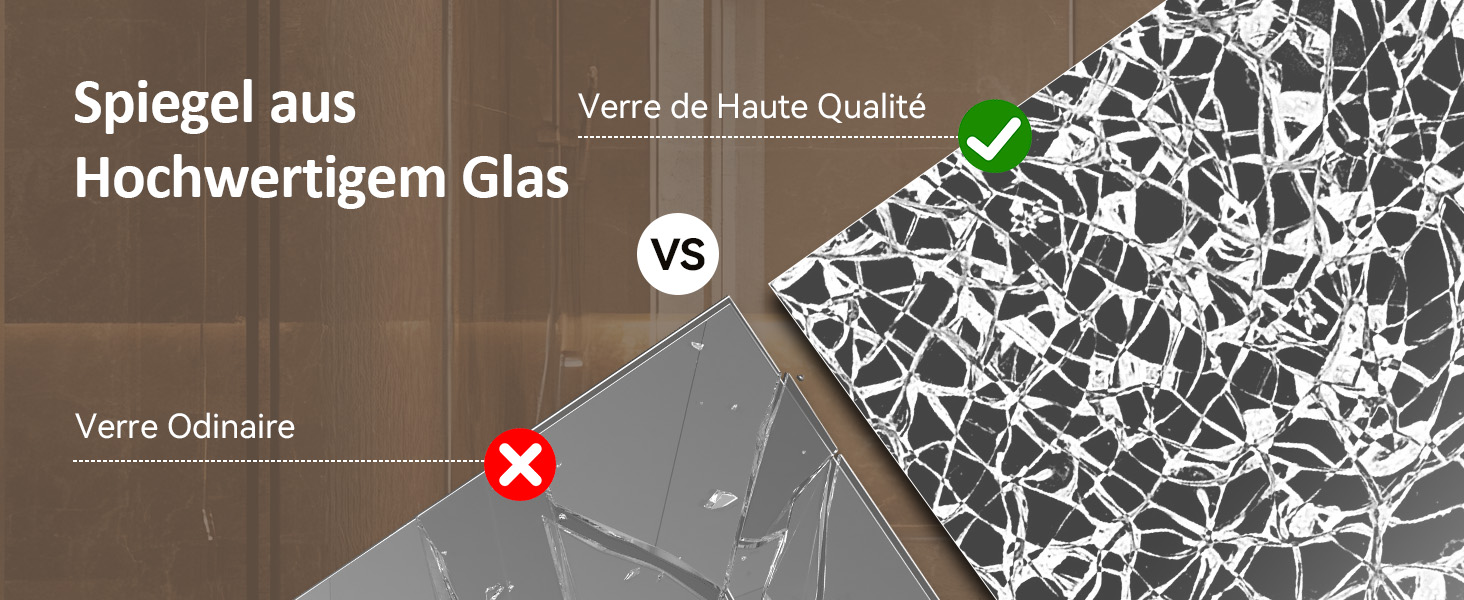 Дзеркало YOURLITE з підсвічуванням 70x50 см, LED дзеркало для ванної кімнати з годинником, сенсорне керування, 3 кольори світла, регулювання яскравості, антизапар, пам'ять, срібний (чорний-5070)