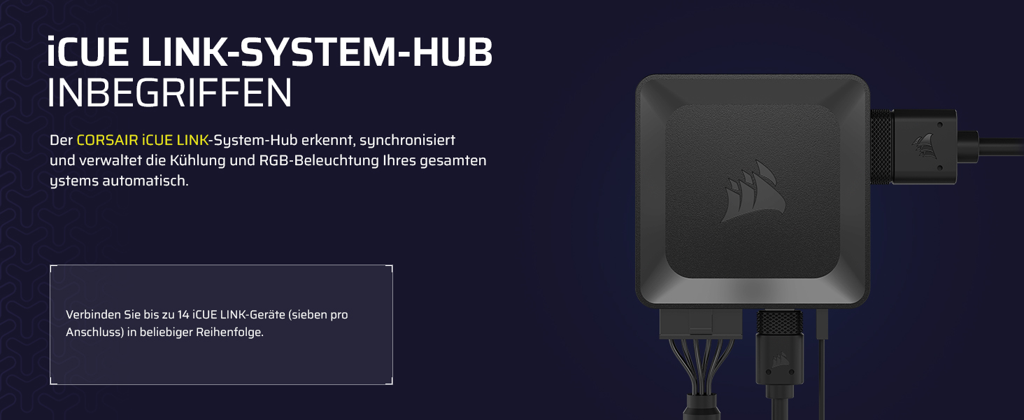 Система водяного охолодження Corsair iCUE LINK Titan 240 RX RGB для CPU - 240 мм AIO з 2 вентиляторами RX120 RGB, сумісна з Intel LGA 1851/1700, AMD AM5/AM4, з iCUE LINK-хабом, чорний колір