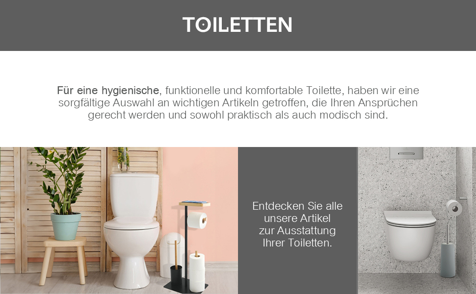 Набір для туалету MSV Bad Serie Zen WC Garnitur Steinpotik Grau (сірий)