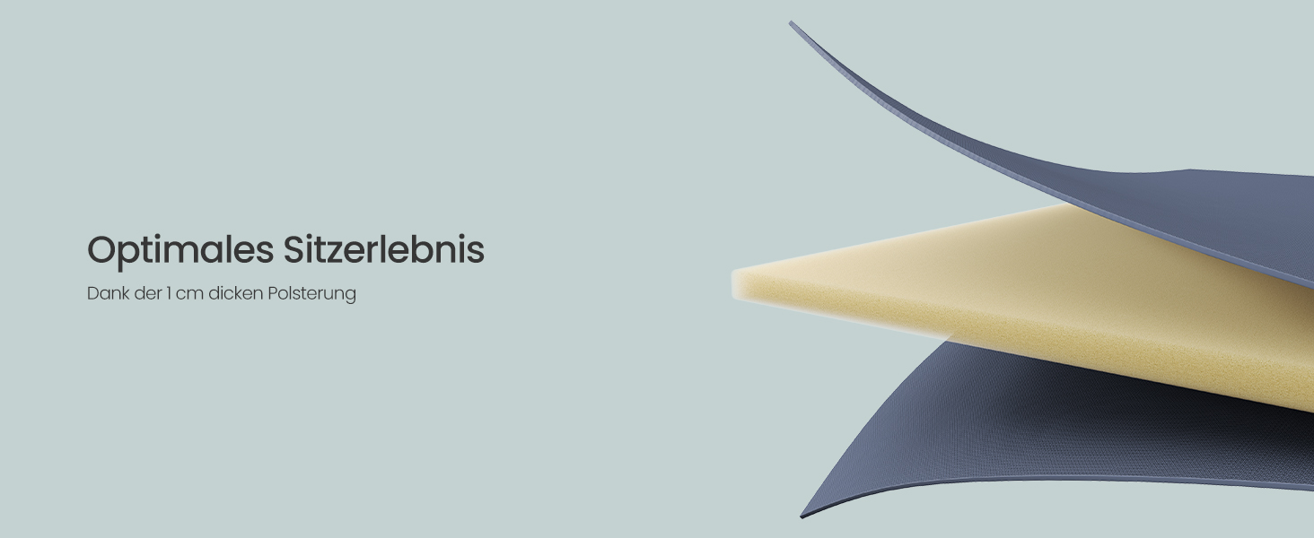 Кемпінговий стілець SONGMICS, розкладний, широкий, з високою спинкою, синій/сірий (GCB005BH0)