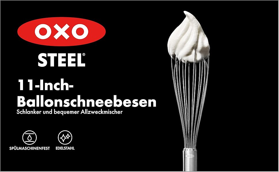 OXO Good Grips Віскільник сталевий 28 см, нержавіюча сталь