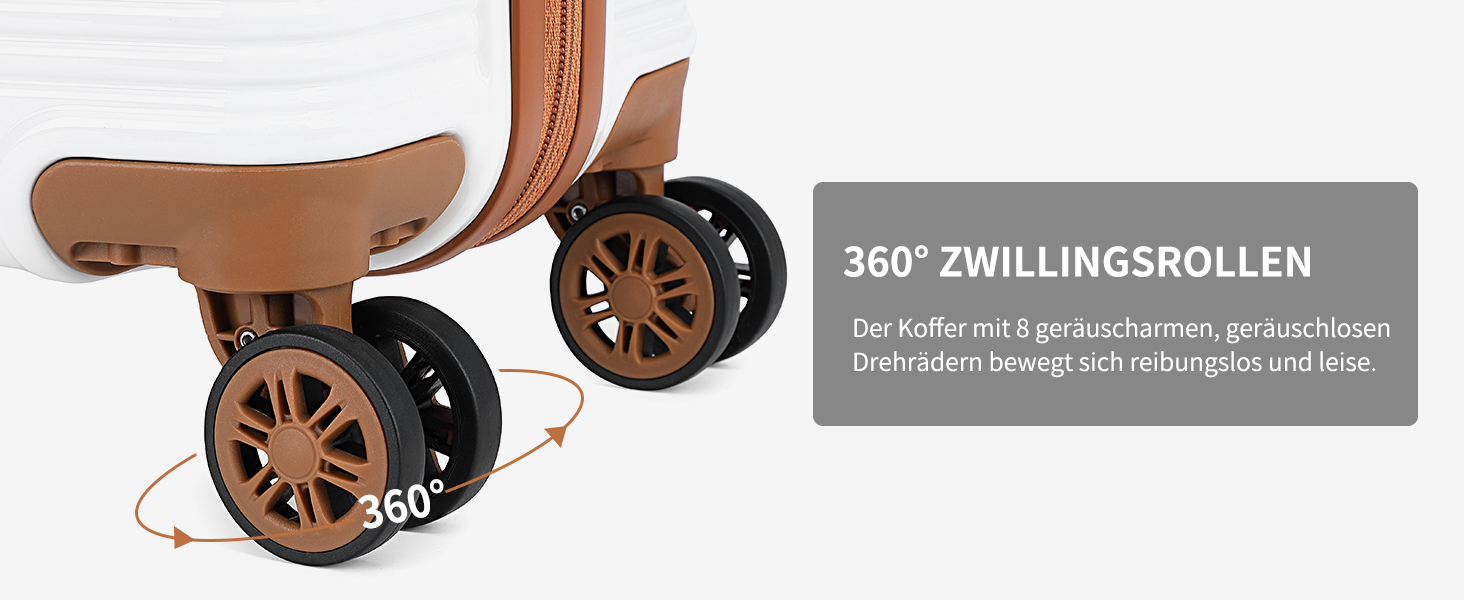 Набір валіз Sea Choice 4 в 1: S/M/L/XL, жорсткий корпус, PC, ручна поклажа, Beautycase, розширюваний, з YKK, TSA-замок, 4 колеса, темно-синій