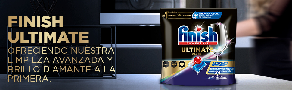 Таблетки для посудомийної машини Finish Powerball Quantum Ultimate, 20 шт