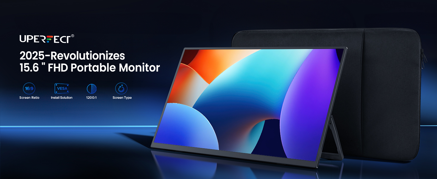 UPERFECT Портативний монітор 15.6