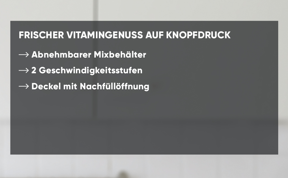 SEVERIN Стаціонарний міксер з знімним контейнером, 1,5 л, 600 Вт, SM 3707, Чорний