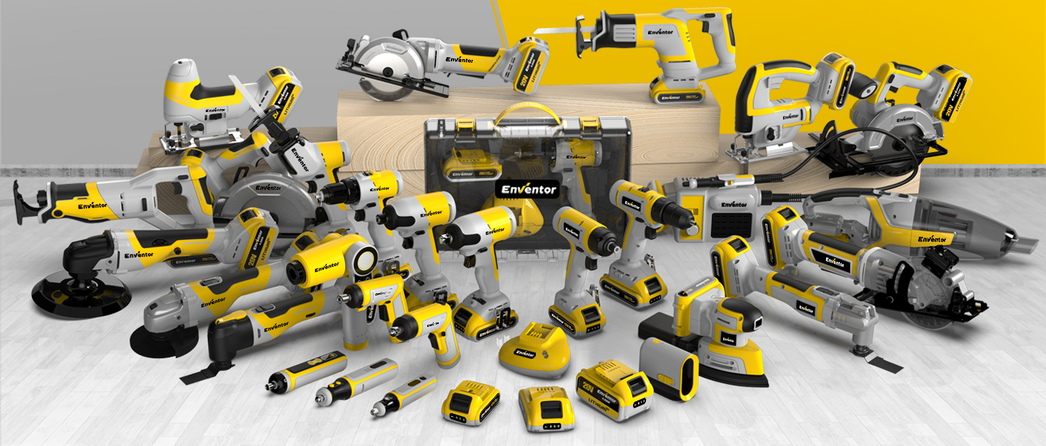 Mini акумуляторний шуруповерт Enventor 6 Nm, 4V, 2000 mAh, LED, USB, 25-Tlg. набір біт