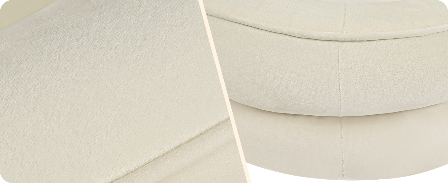 Ортопедичне ліжко для собак, ліжко-софа для собак з валиком для шиї, антиковзаюча підставка, знімне та пральне, для собак середніх та великих порід, 106 x 79 x 17 см, бежеве