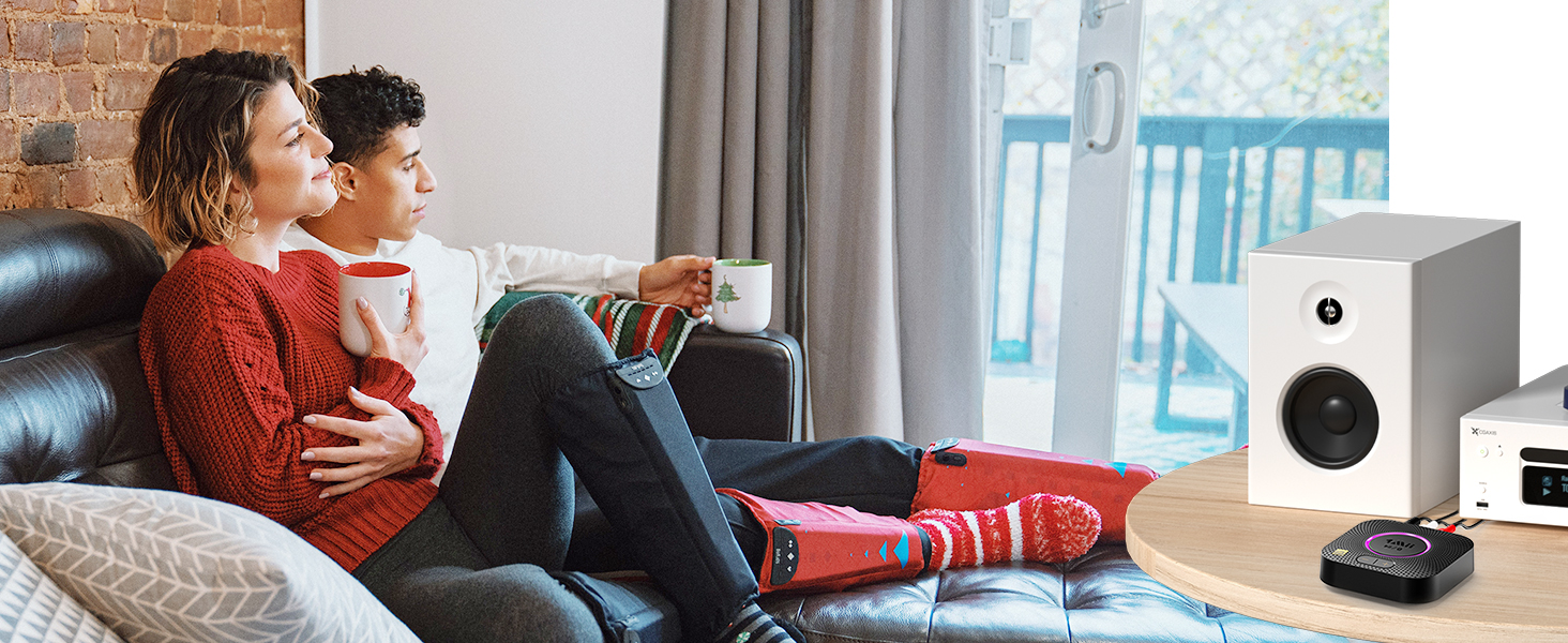 1Mii B06 Plus Bluetooth HiFi приймач: бездротовий аудіоадаптер з aptX HD/Adaptive, Bluetooth 5.3 для стереосистеми та смартфонів